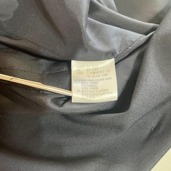 Escada Blazer Jacket Ladies Navy Blue Size Small - Picture 4 of 7